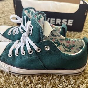 OWO Converse Teal Low-Top Sneakers